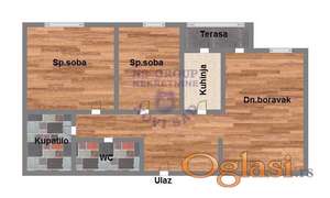 Fenomenalan trosoban stan u izgradnji